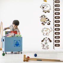 Vinilos infantiles medidor estatura (medida 50 x 153 cm)